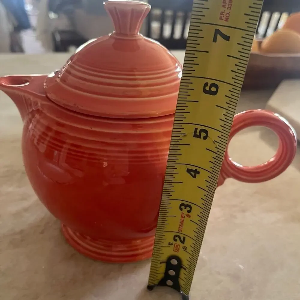 Fiesta Teapot persimmon